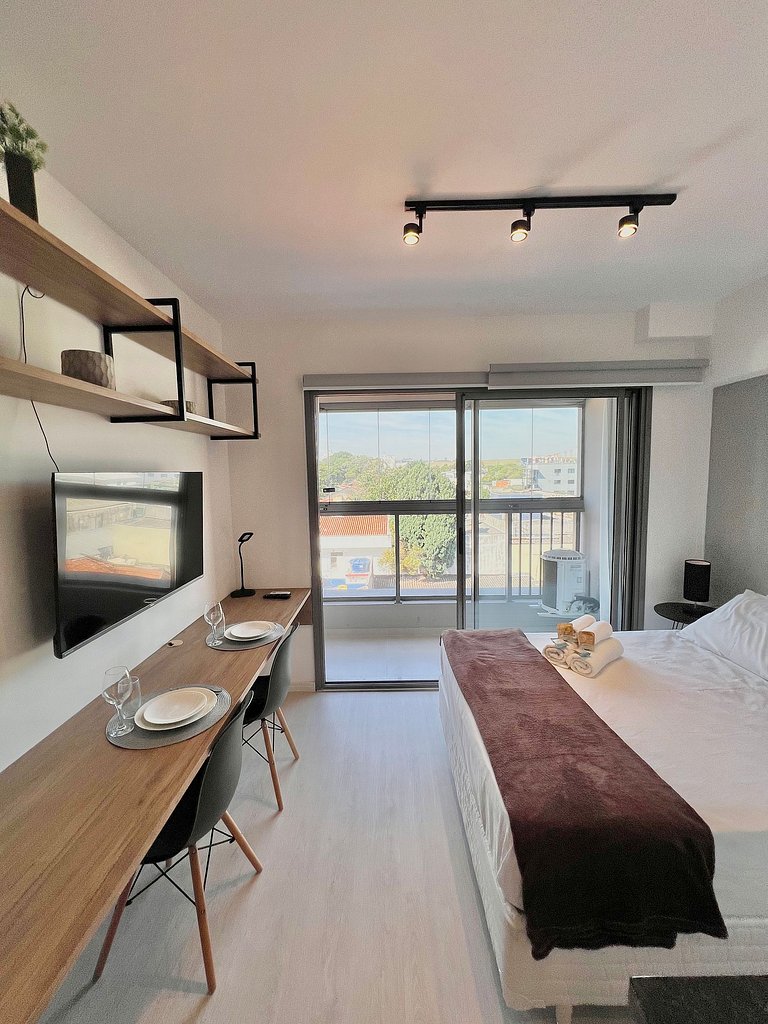 Studio with 24h gym and pool by InnVista