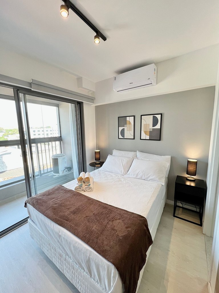 Studio de Luxo em Moema - Conforto e Sofisticação