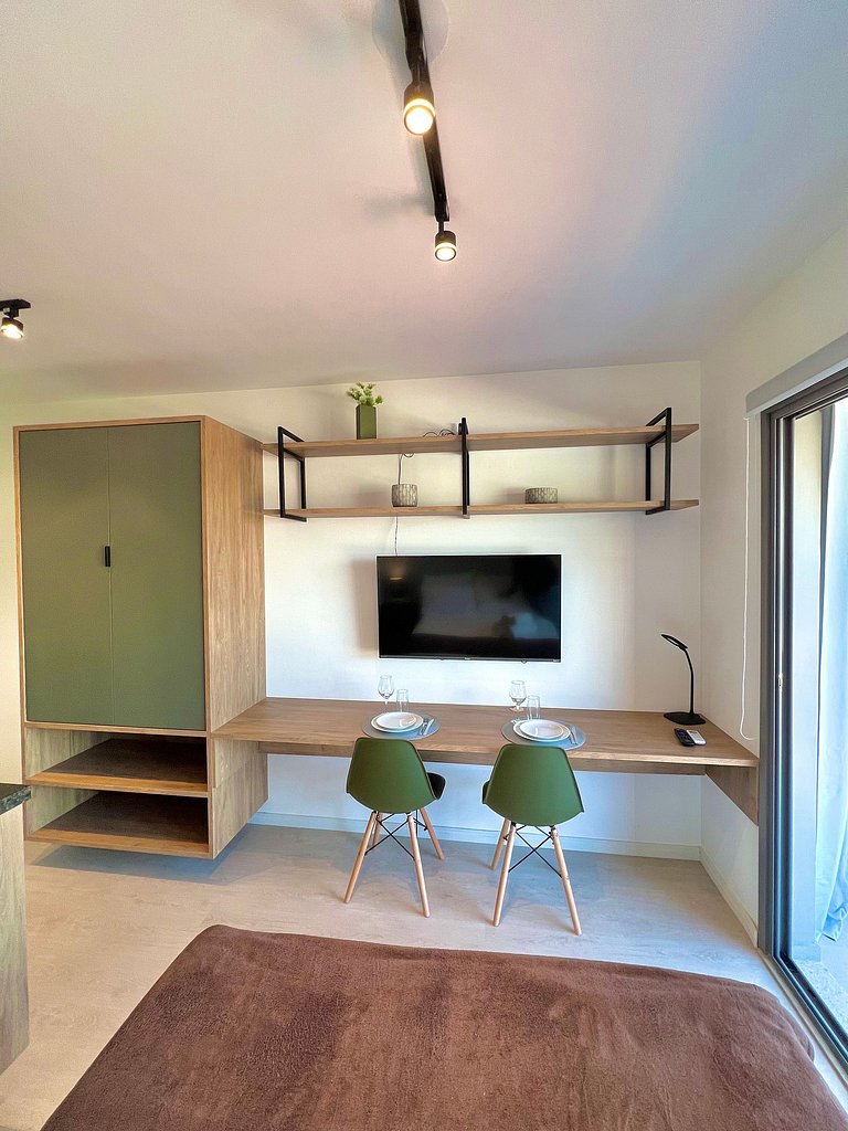 Studio de Luxo em Moema - Conforto e Sofisticação