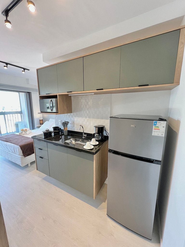 Studio de Luxo em Moema - Conforto e Sofisticação