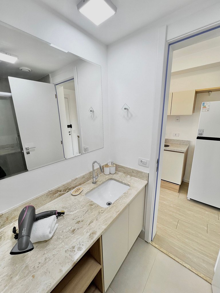 Moderno e Completo – Perto do Metrô e Shopping