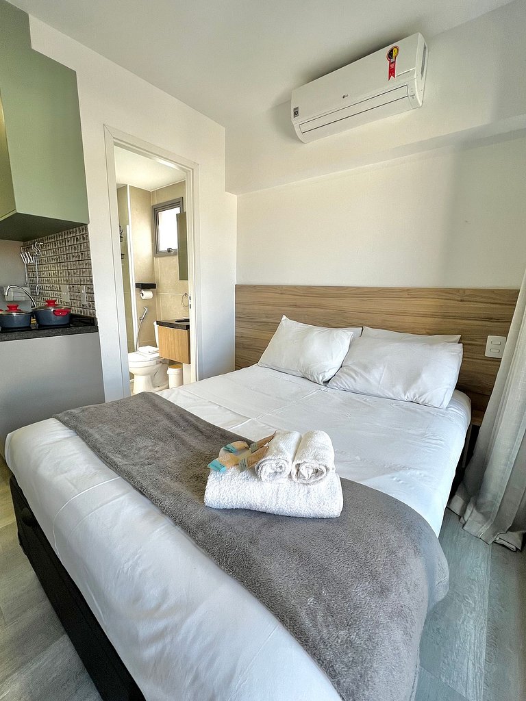 Studio de Luxo em Moema - Conforto e Sofisticação