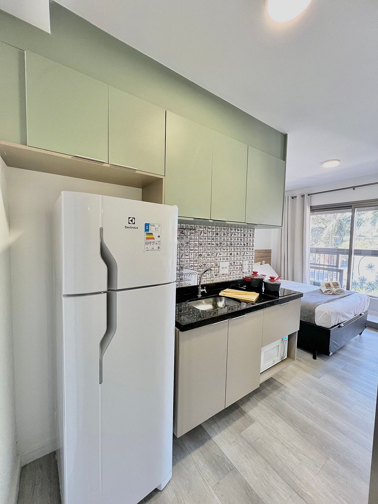 Studio de Luxo em Moema - Conforto e Sofisticação