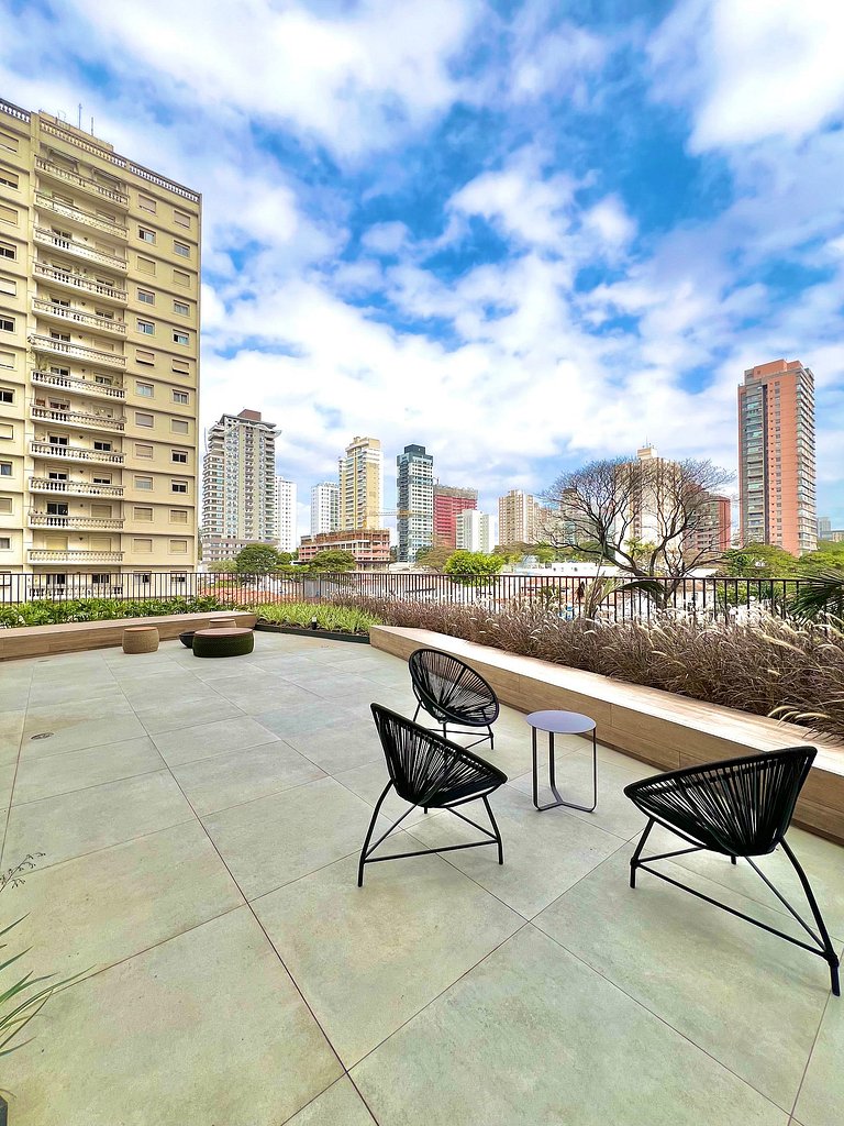 Experiência Única no Coração do Brooklin: Apartamento Modern