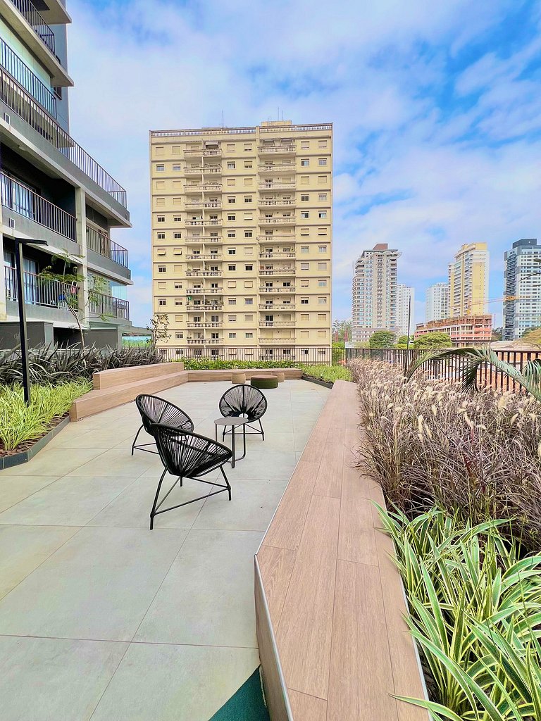 Experiência Única no Coração do Brooklin: Apartamento Modern