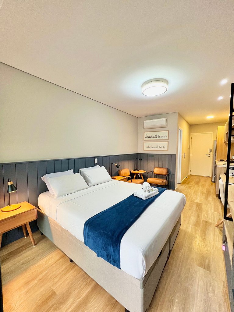 Seu Refúgio Trends no Coração do Brooklin com vaga