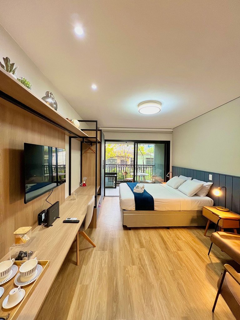 Seu Refúgio Trends no Coração do Brooklin com vaga