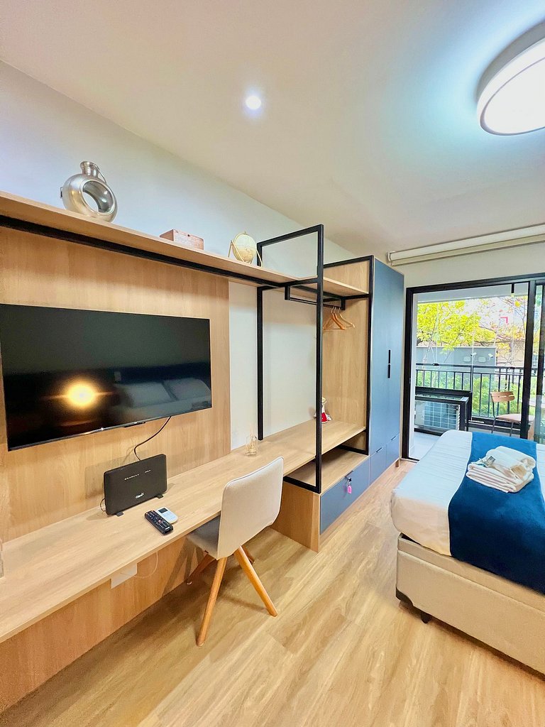 Seu Refúgio Trends no Coração do Brooklin com vaga