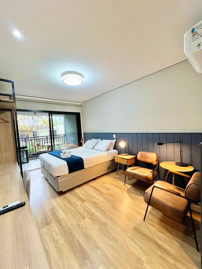 Seu Refúgio Trends no Coração do Brooklin com vaga