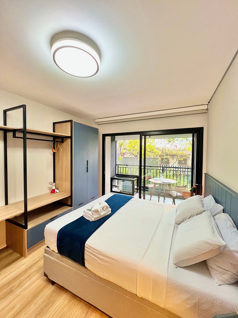 Seu Refúgio Trends no Coração do Brooklin com vaga