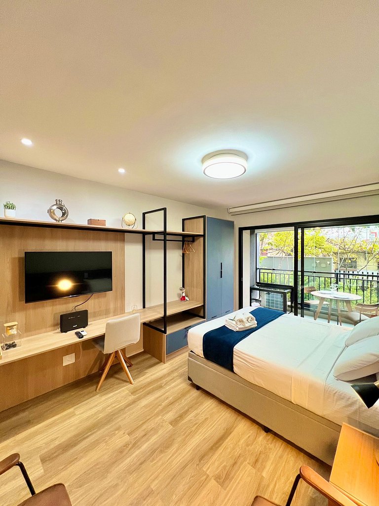 Seu Refúgio Trends no Coração do Brooklin com vaga