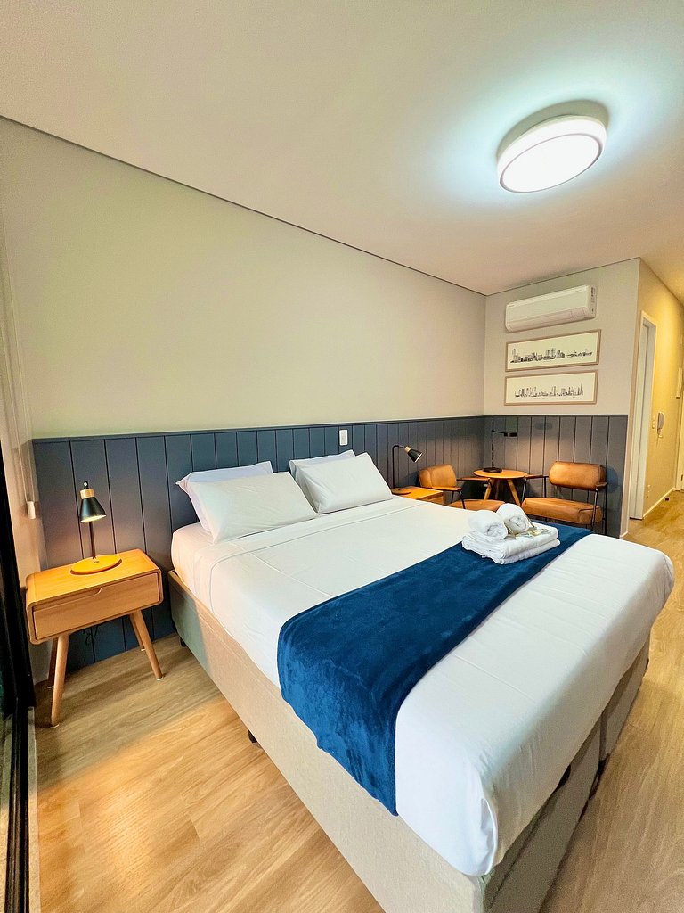 Seu Refúgio Trends no Coração do Brooklin com vaga