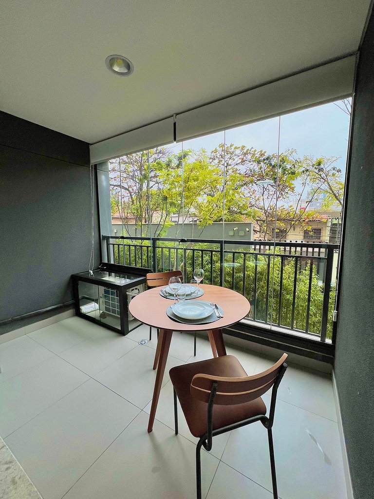 Seu Refúgio Trends no Coração do Brooklin com vaga