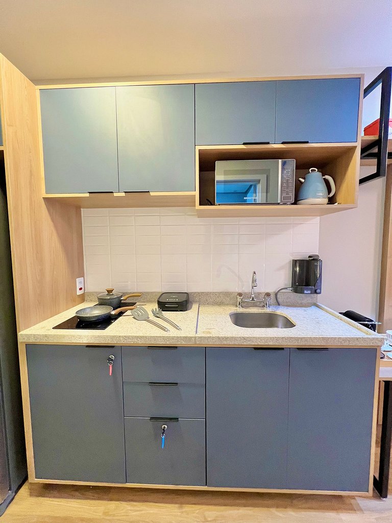 Seu Refúgio Trends no Coração do Brooklin com vaga