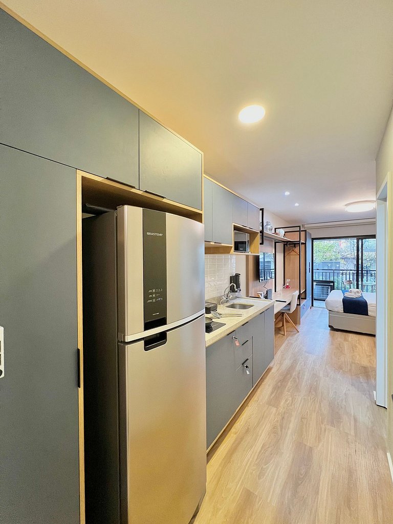 Seu Refúgio Trends no Coração do Brooklin com vaga