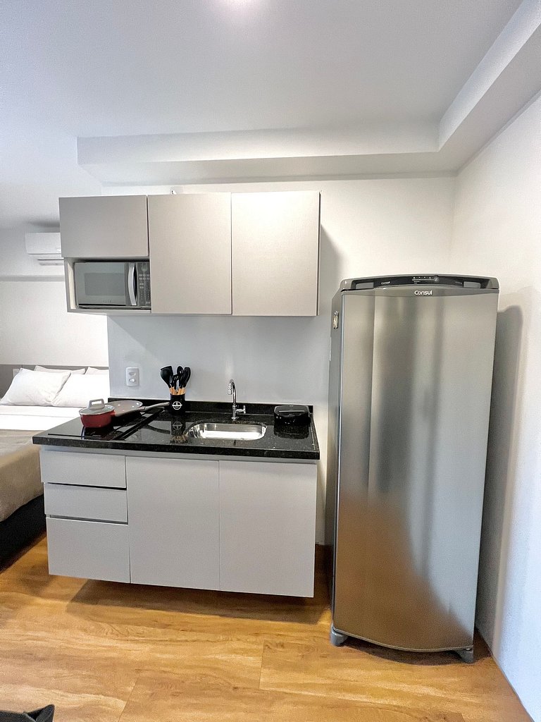 Studio de Luxo em Moema - Conforto e Sofisticação