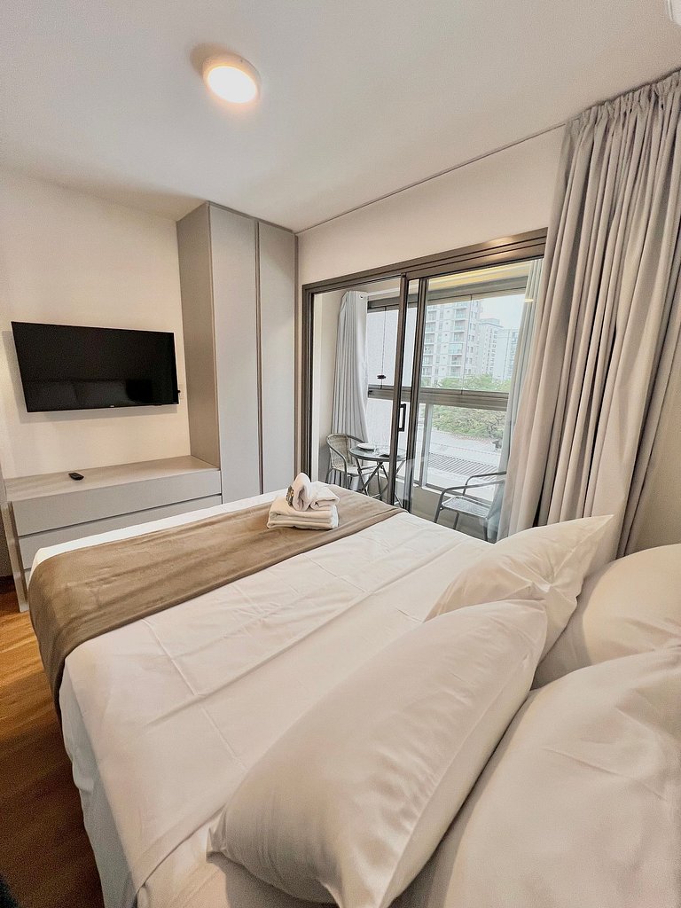Studio de Luxo em Moema - Conforto e Sofisticação