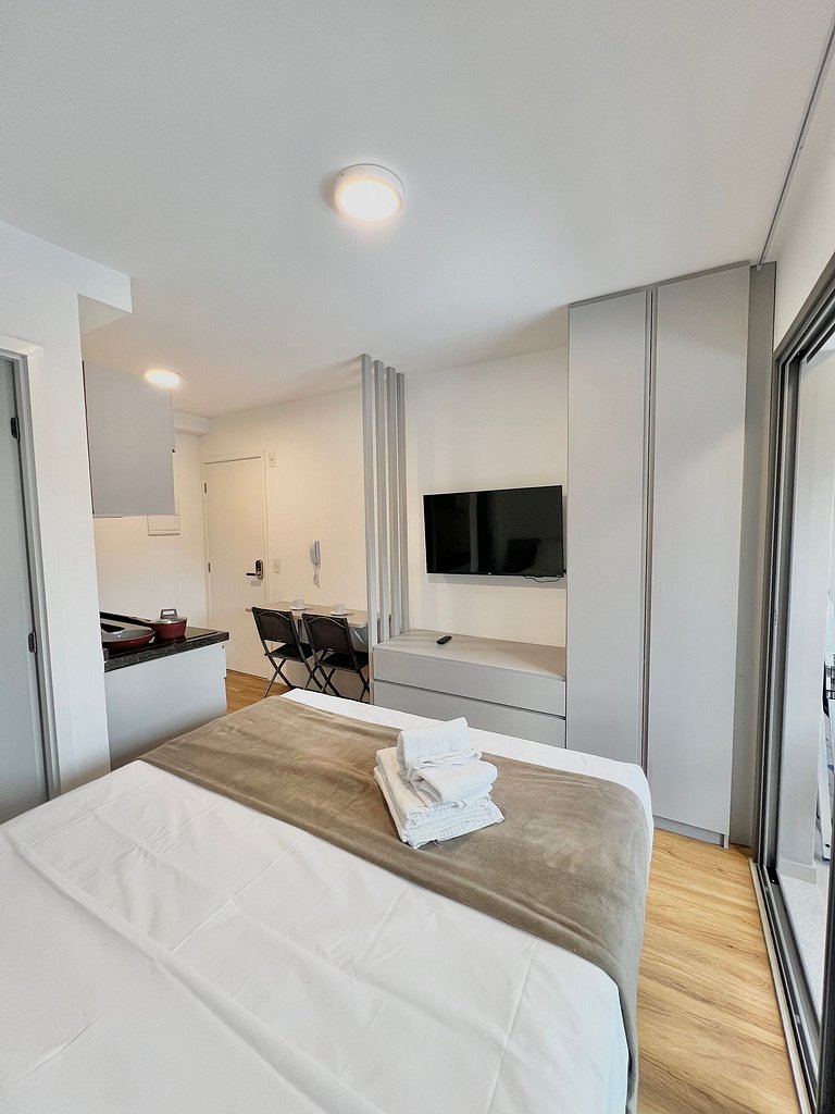 Studio de Luxo em Moema - Conforto e Sofisticação