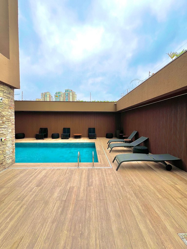 Apartamento Moderno e Estiloso - ao lado do Metrô