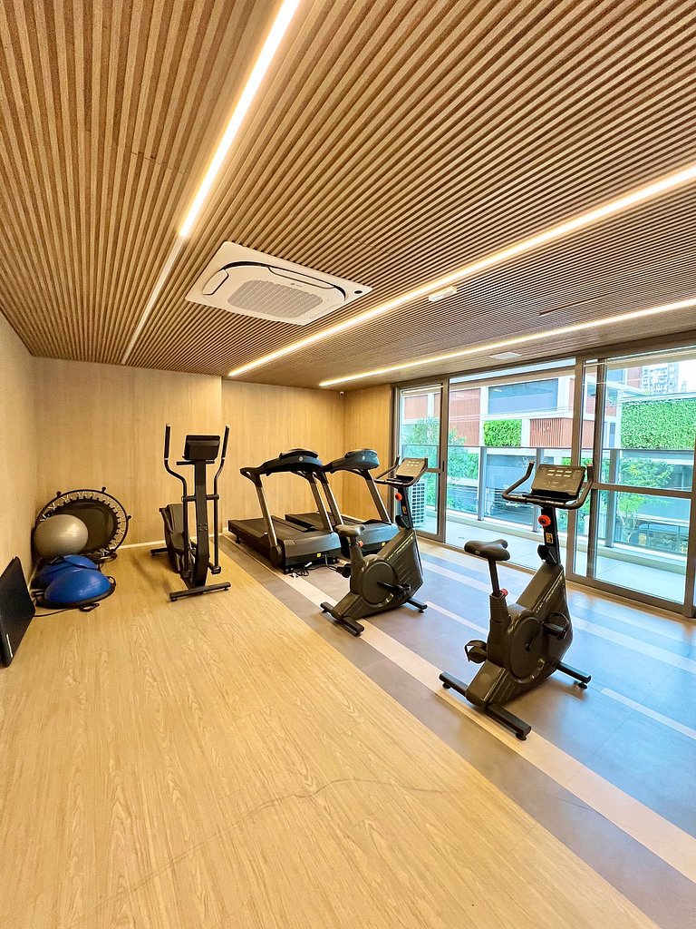 Design e conforto no Brooklin ao lado do metrô