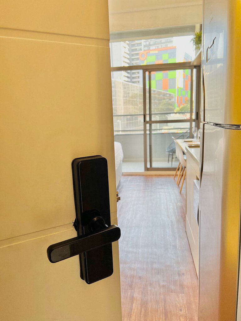 Design e conforto no Brooklin ao lado do metrô