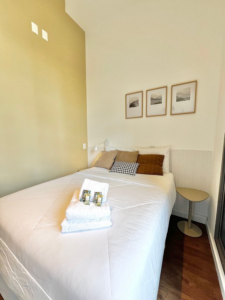 Design e conforto no Brooklin ao lado do metrô