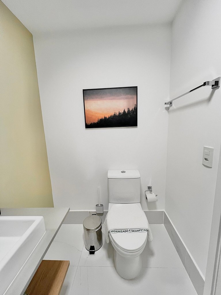 Design e conforto no Brooklin ao lado do metrô