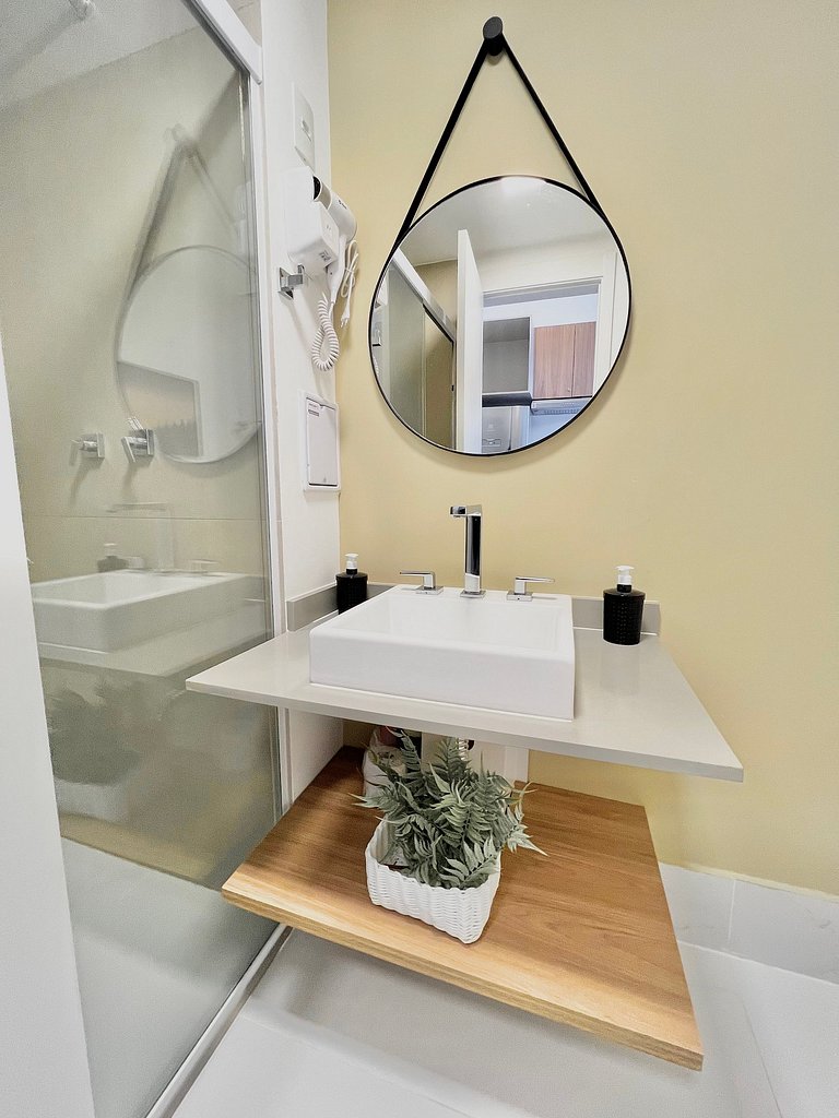 Design e conforto no Brooklin ao lado do metrô