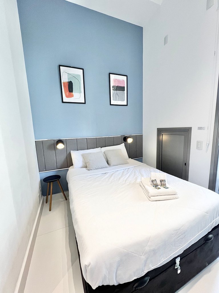 Design e conforto no Brooklin ao lado do metrô