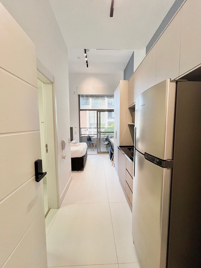 Design e conforto no Brooklin ao lado do metrô