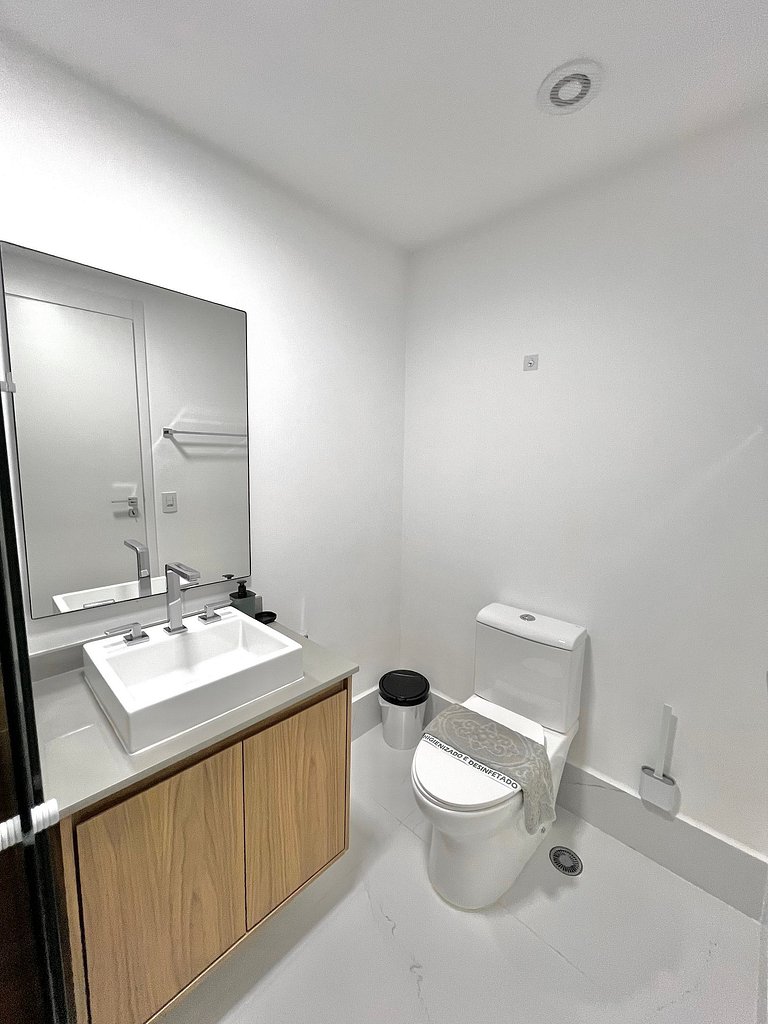 Design e conforto no Brooklin ao lado do metrô