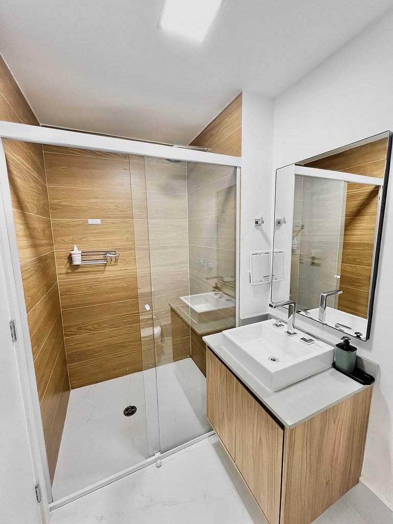 Design e conforto no Brooklin ao lado do metrô