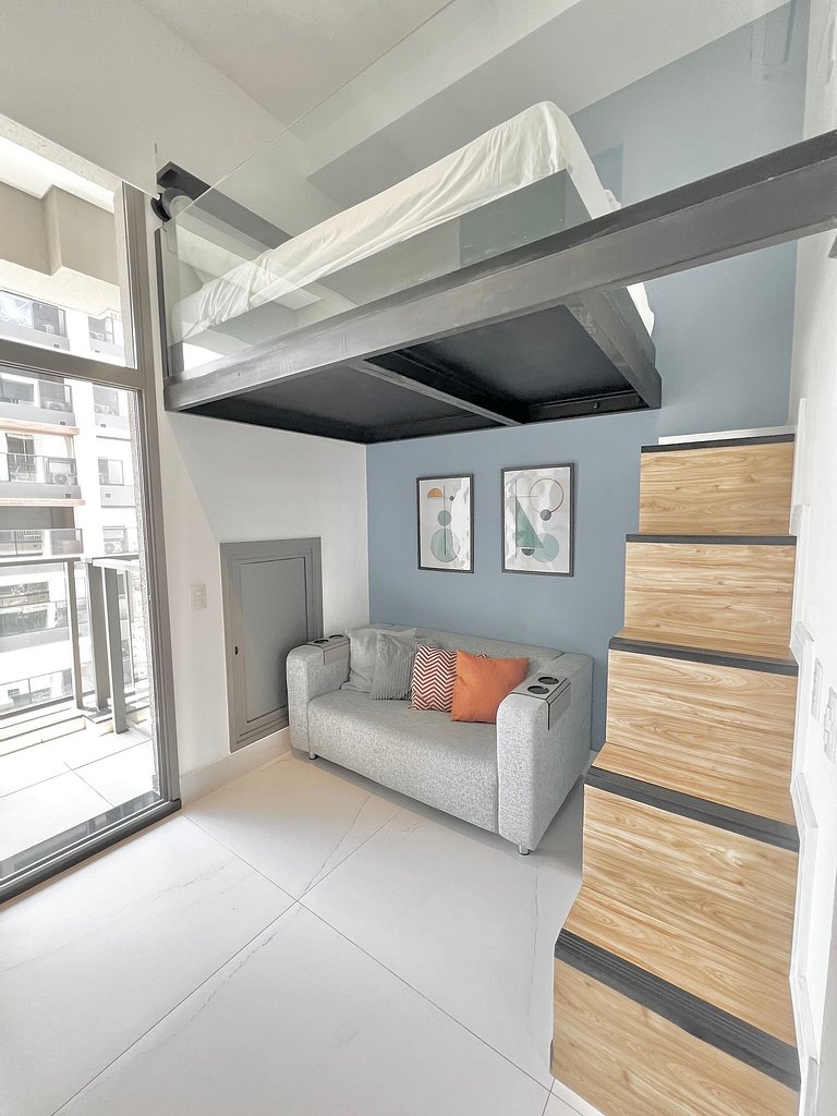 Apartamento Moderno e Estiloso - ao lado do Metrô