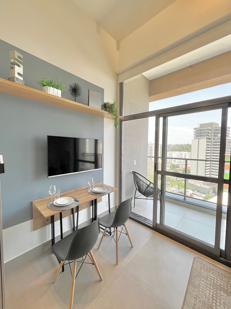 Apartamento Moderno e Estiloso - ao lado do Metrô