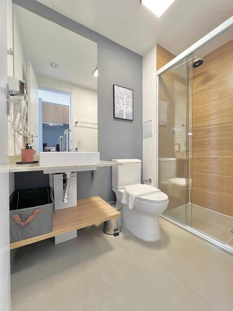 Apartamento Moderno e Estiloso - ao lado do Metrô