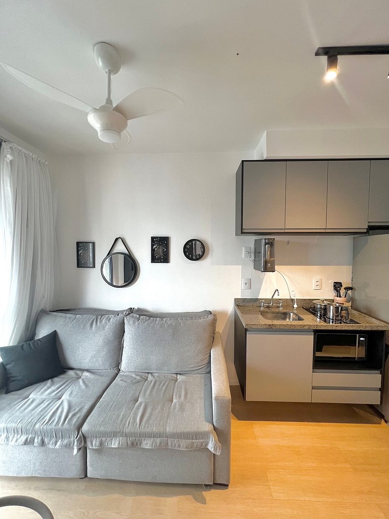 Apartamento cerca del metro Brooklin/Berrini