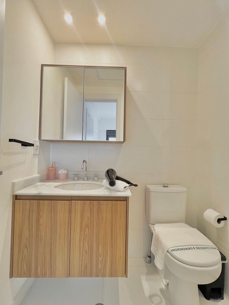 Apartamento cerca del metro Brooklin/Berrini