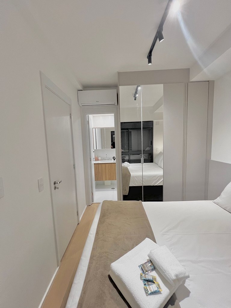 Apartamento cerca del metro Brooklin/Berrini