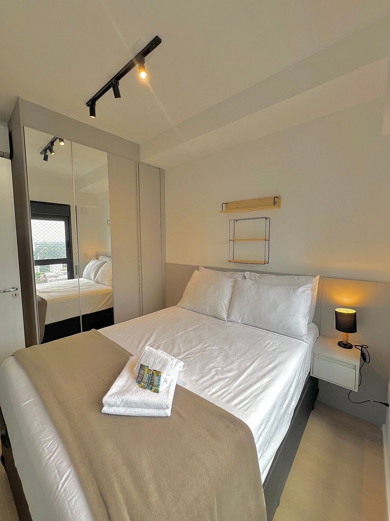 Apartamento cerca del metro Brooklin/Berrini