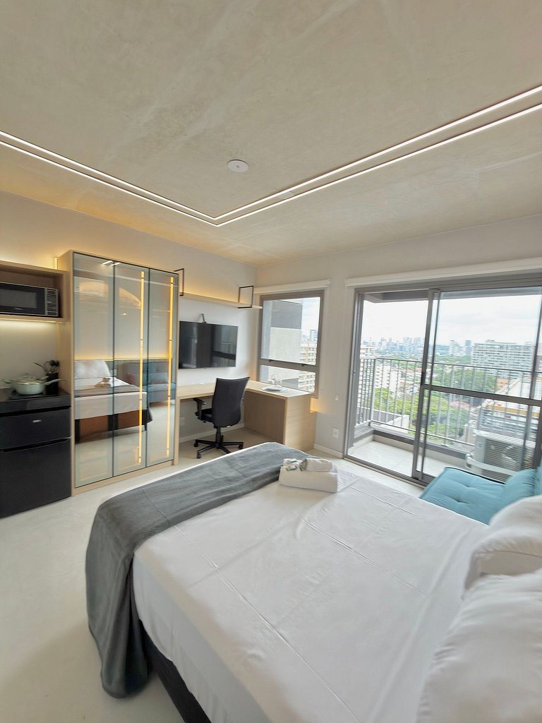 Estadia estilosa em Moema ao lado do Ibirapuera