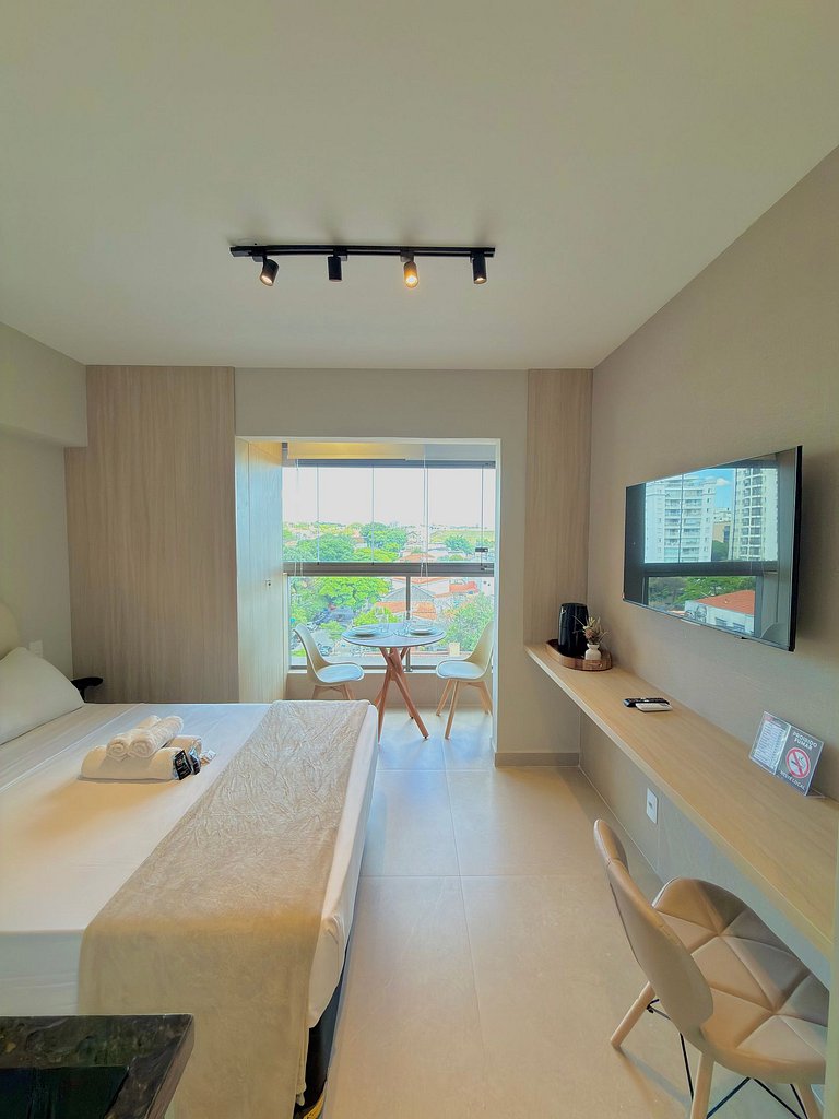 Studio de Luxo em Moema - Conforto e Sofisticação