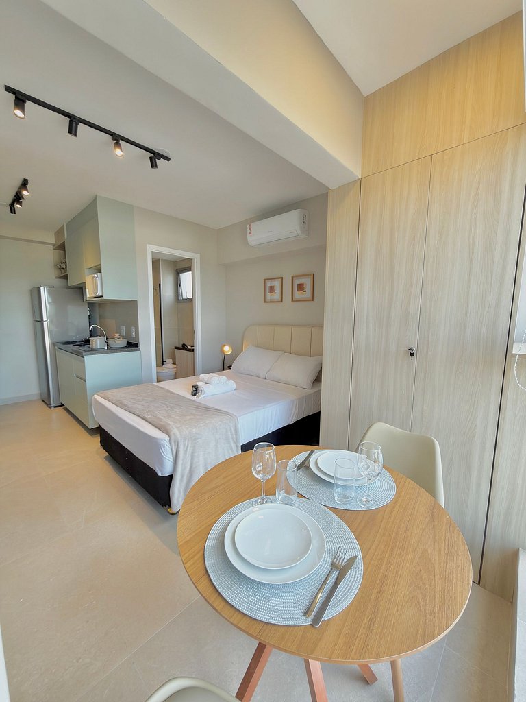 Studio de Luxo em Moema - Conforto e Sofisticação