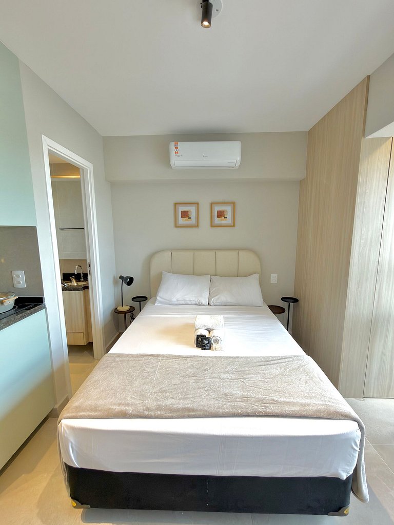 Studio de Luxo em Moema - Conforto e Sofisticação