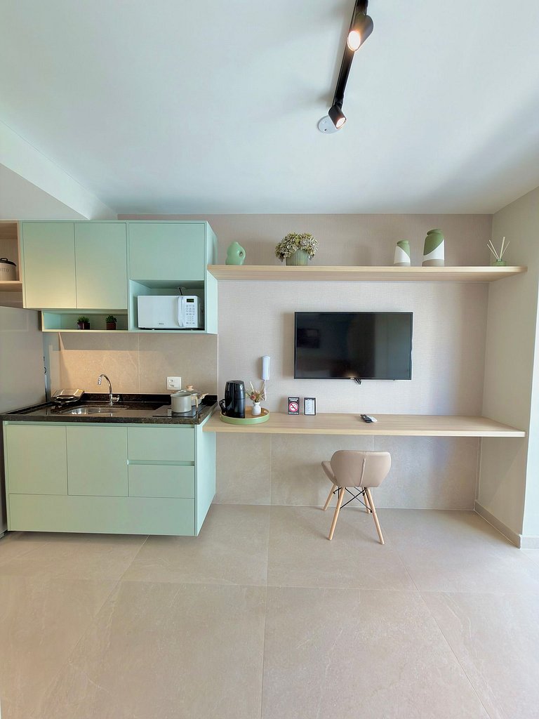 Studio de Luxo em Moema - Conforto e Sofisticação