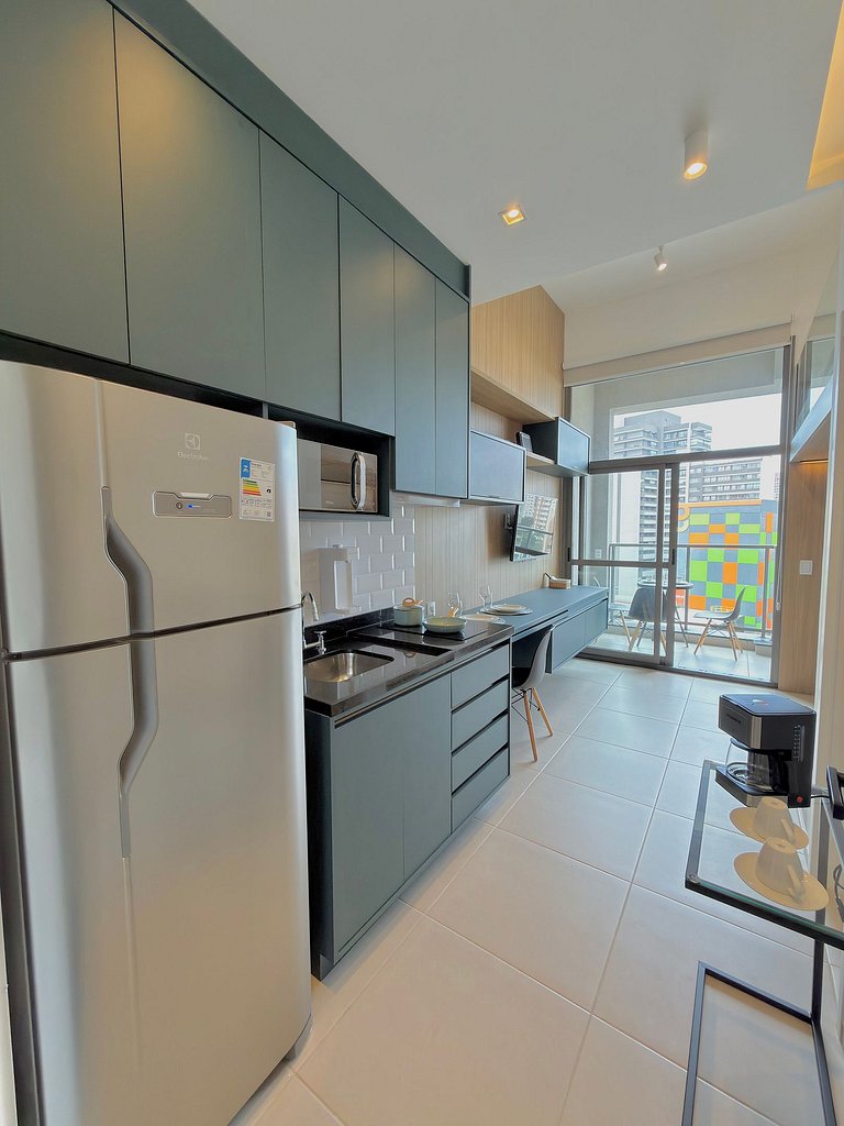 Apartamento Moderno e Estiloso - ao lado do Metrô