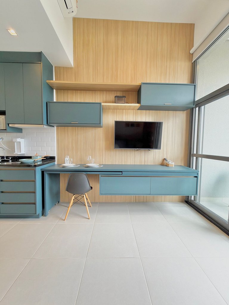 Apartamento Moderno e Estiloso - ao lado do Metrô