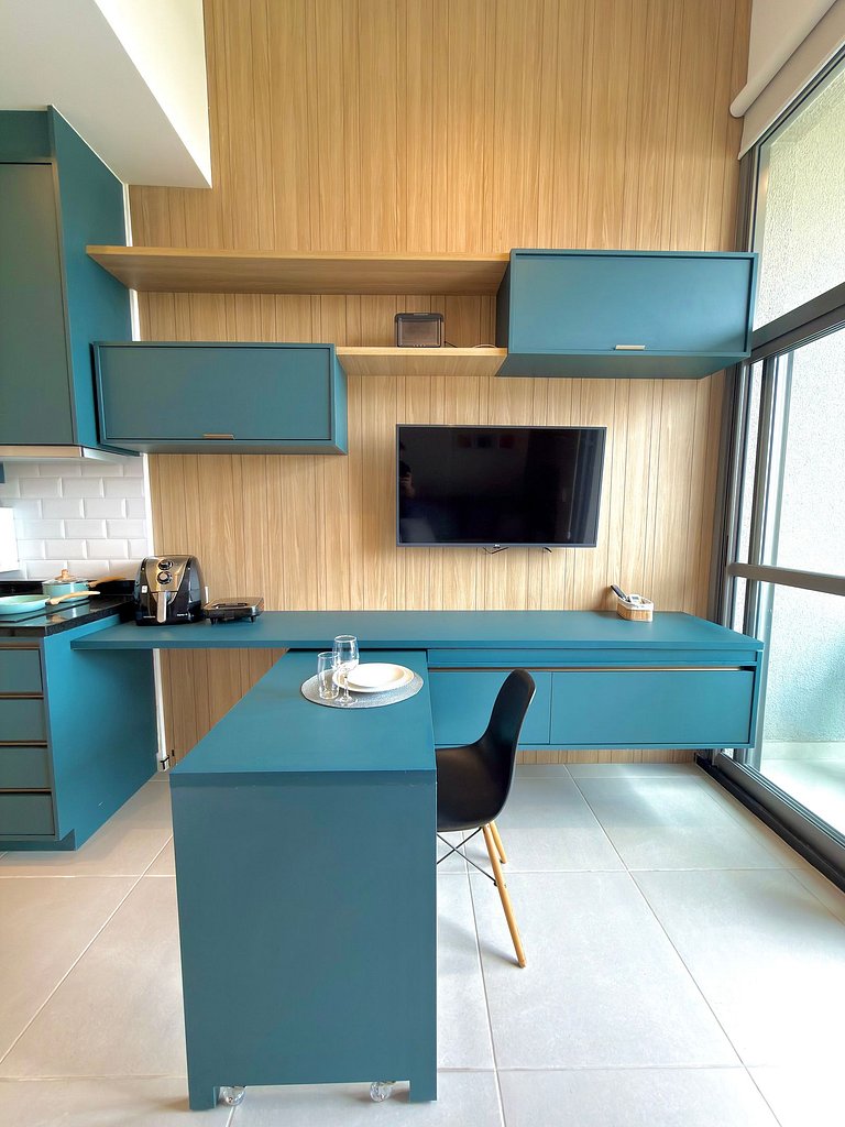 Apartamento Moderno e Estiloso - ao lado do Metrô