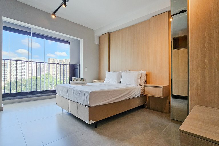 Studio Moema menos de 50m do Shopping Ibirapuera