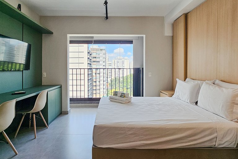 Studio Moema menos de 50m do Shopping Ibirapuera