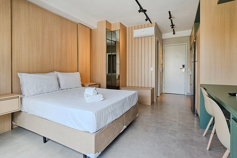 Studio Moema menos de 50m do Shopping Ibirapuera